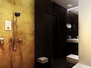 Projekt wnętrza łazienki w mieszkaniu w Katowicach - Łazienka, styl nowoczesny - zdjęcie od archi group