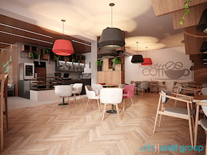 Projekt wnętrz restauracji "HOUSE OF COFFEE" - zdjęcie od archi group