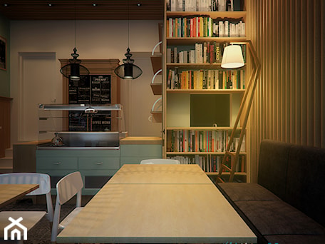 Aranżacje wnętrz - Wnętrza publiczne: Projekt wnętrz kawiarni "Migdałowa" w Bytomiu - archi group. Przeglądaj, dodawaj i zapisuj najlepsze zdjęcia, pomysły i inspiracje designerskie. W bazie mamy już prawie milion fotografii!