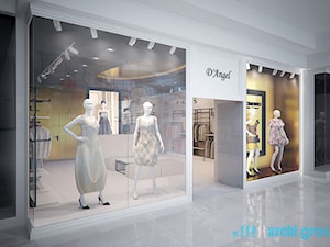 Projekt sklepu z odzieżą damską D'Angel w SCC w Katowicach - zdjęcie od archi group