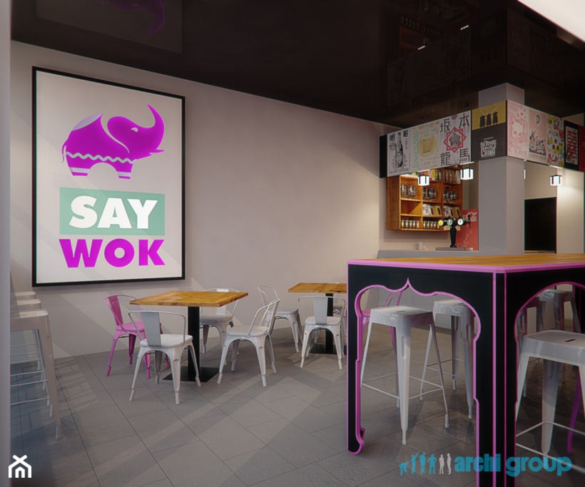 Restauracja "Say Wok" w Tarnowskich Górach - zdjęcie od archi group