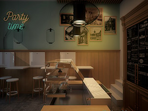 Projekt wnętrz kawiarni "Migdałowa" w Bytomiu - zdjęcie od archi group