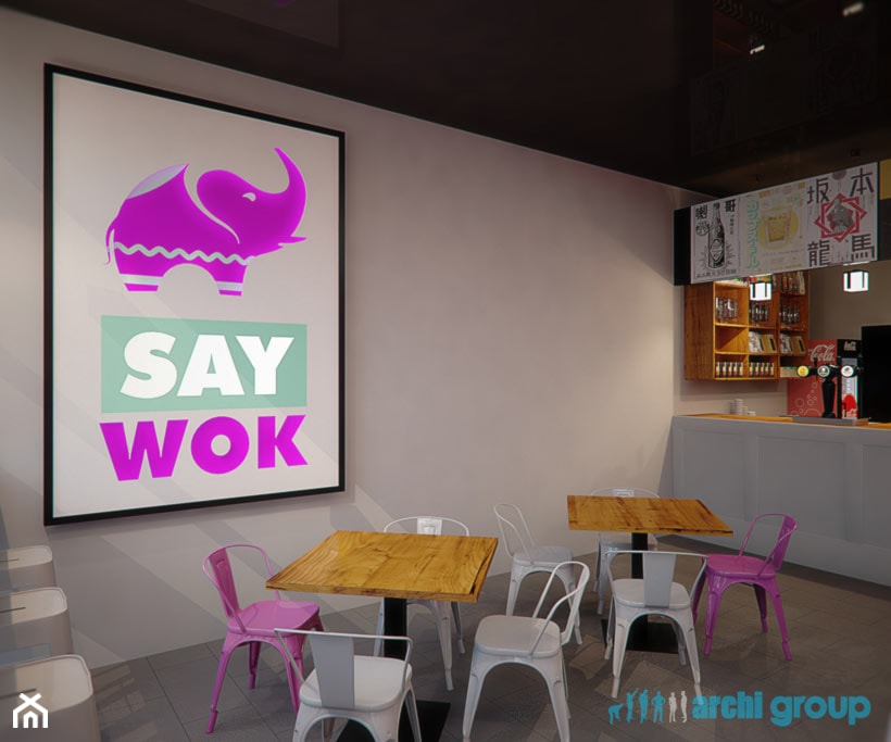 Restauracja "Say Wok" w Tarnowskich Górach - zdjęcie od archi group