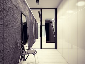 Projekt wnętrz domu jednorodzinnego w Rudzie Śląskiej - Salon, styl nowoczesny - zdjęcie od archi group