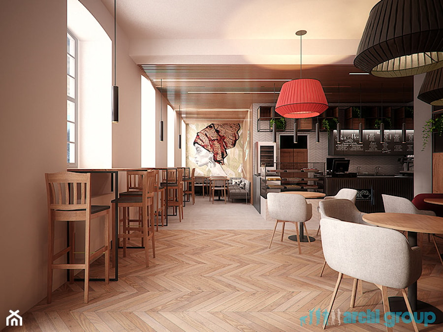 Projekt wnętrz restauracji "HOUSE OF COFFEE" - zdjęcie od archi group