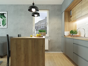 Chorzów kuchnia - Kuchnia, styl nowoczesny - zdjęcie od Ecletic Pracownia Architektury