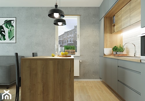Chorzów kuchnia - Kuchnia, styl nowoczesny - zdjęcie od Ecletic Pracownia Architektury