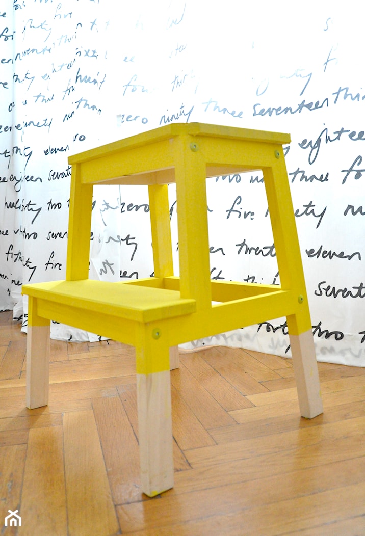 Stołek IKEA w nowym wydaniu - zdjęcie od Agnieszka Malec - Homebook