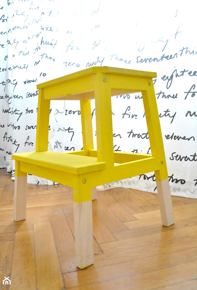 Stołek IKEA w nowym wydaniu - zdjęcie od Agnieszka Malec