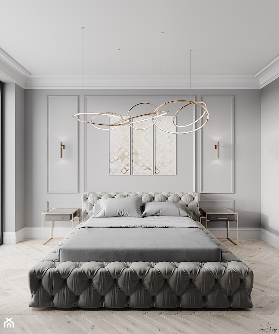 Sypialnia dla wymagających. - zdjęcie od Smart Design Sara Tokarczyk