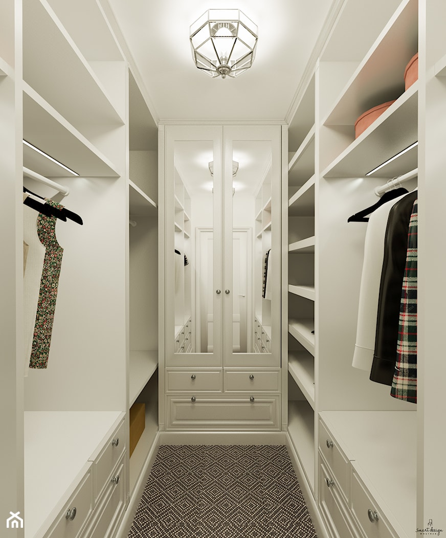 Garderoba w stylu klasycznym - zdjęcie od Smart Design Sara Tokarczyk - Homebook