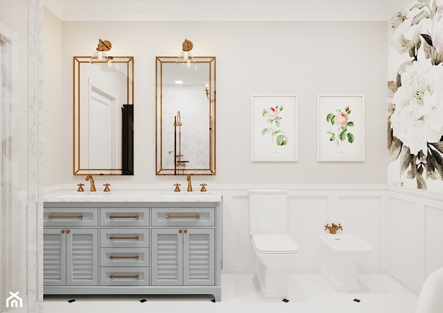 Łazienka w stylu prowansalskim - zdjęcie od Smart Design Sara Tokarczyk