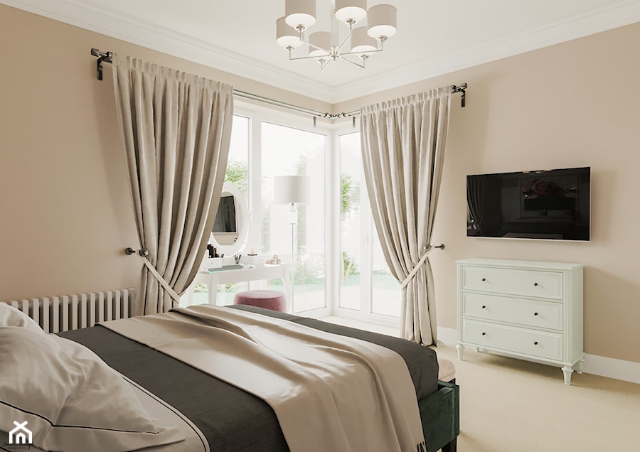 Sypialnia w stylu prowansalskim - zdjęcie od Smart Design Sara Tokarczyk