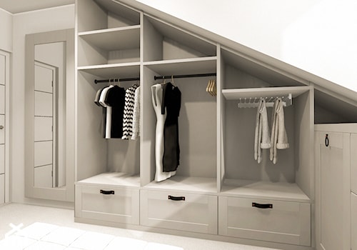 Garderoba pod skosami - zdjęcie od Smart Design Sara Tokarczyk