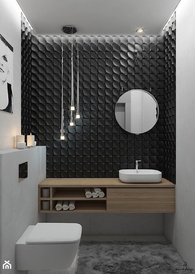 małe WC - zdjęcie od Smart Design Sara Tokarczyk - Homebook