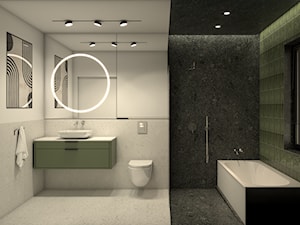 Łazienka z prysznicem i wanną - zdjęcie od SOFT LOFT