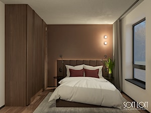 Męskie studio 2021 - Sypialnia, styl nowoczesny - zdjęcie od SOFT LOFT