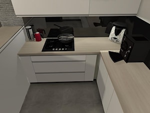 Projekt Salonu z kuchnią :) - Kuchnia, styl nowoczesny - zdjęcie od Ewa Projekty