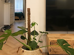 Szary przedpokój w stylu skandynawskim - zdjęcie od NUBE Interiors