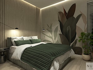 Przytulna nowoczesna sypialnia - zdjęcie od NUBE Interiors