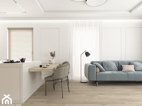 Aranżacje wnętrz - Salon: Minimalistyczny salon - NUBE Interiors. Przeglądaj, dodawaj i zapisuj najlepsze zdjęcia, pomysły i inspiracje designerskie. W bazie mamy już prawie milion fotografii!