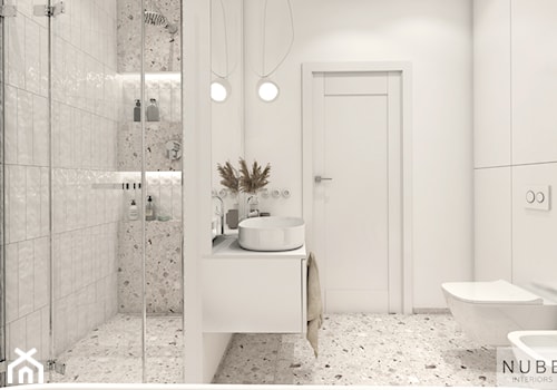 Nowoczesna przytulna łazienka - zdjęcie od NUBE Interiors