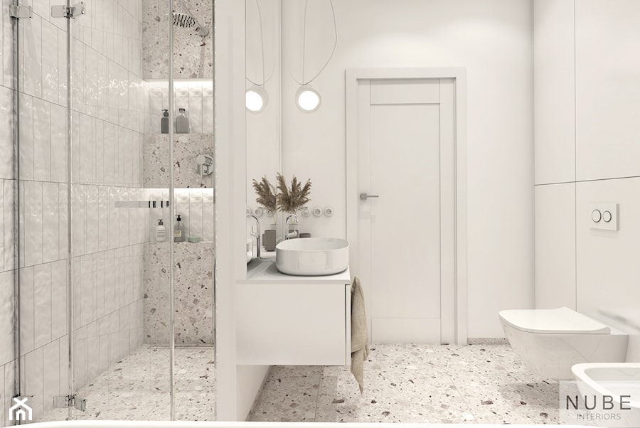 Nowoczesna przytulna łazienka - zdjęcie od NUBE Interiors