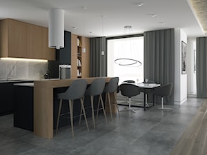 Wnętrze domu - Biała Podlaska | 2017 - Kuchnia, styl nowoczesny - zdjęcie od DreamUp Design
