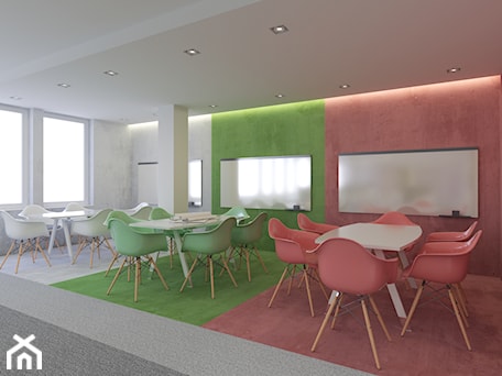 Aranżacje wnętrz - Wnętrza publiczne: Coworking - Lublin | 2018 - Wnętrza publiczne, styl nowoczesny - DreamUp Design. Przeglądaj, dodawaj i zapisuj najlepsze zdjęcia, pomysły i inspiracje designerskie. W bazie mamy już prawie milion fotografii!