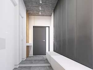Wnętrze domu - Biała Podlaska | 2017 - Hol / przedpokój, styl nowoczesny - zdjęcie od DreamUp Design