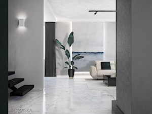 Elegancja marmuru - Salon, styl nowoczesny - zdjęcie od Tomaska Studio