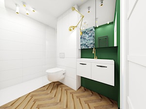 Emerald Bathroom - zdjęcie od NEFA Architekci - Wnętrza