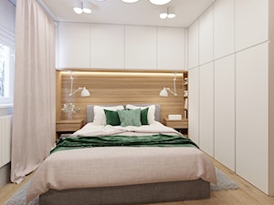 Sypialnia z zielenią. - zdjęcie od NEFA Architekci - Wnętrza