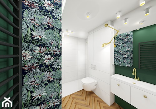 Emerald Bathroom - zdjęcie od NEFA Architekci - Wnętrza