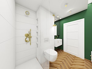 Emerald Bathroom - zdjęcie od NEFA Architekci - Wnętrza