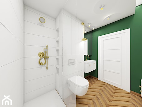 Aranżacje wnętrz - Łazienka: Emerald Bathroom - NEFA Architekci - Wnętrza. Przeglądaj, dodawaj i zapisuj najlepsze zdjęcia, pomysły i inspiracje designerskie. W bazie mamy już prawie milion fotografii!