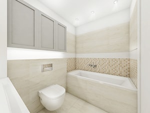 Łazienka z mozaiką Tubądzin - zdjęcie od NEFA Architekci - Wnętrza