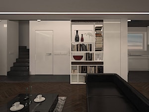 Wnętrze domu - Salon, styl nowoczesny - zdjęcie od architekturastudio architekt Bogdan Jarocki