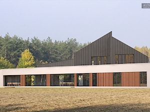 Dom trójkątny - Domy, styl nowoczesny - zdjęcie od architekturastudio architekt Bogdan Jarocki