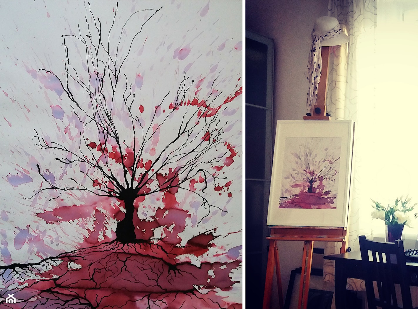 The Red Tree (Anger) - zdjęcie od Go.Gallery - Homebook