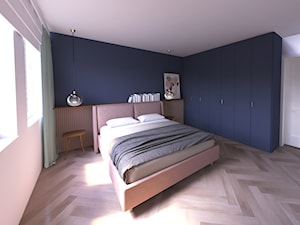 Kolorowe mieszkanie w Krakowie - Sypialnia, styl nowoczesny - zdjęcie od Re Design Group