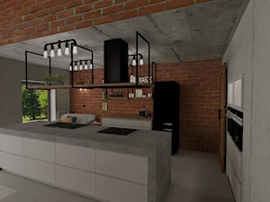 Dom stodoła - Kuchnia, styl industrialny - zdjęcie od DECOLOOK