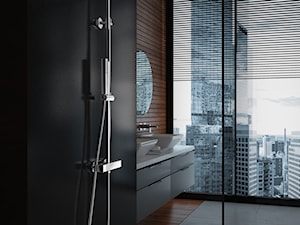 Beton w łazience - Łazienka, styl nowoczesny - zdjęcie od DEANTE