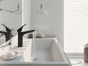 Industrialna łazienka - Łazienka z oknem, styl minimalistyczny - zdjęcie od DEANTE