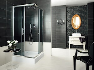 Kabiny - Średnia bez okna łazienka, styl glamour - zdjęcie od DEANTE