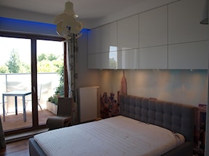 Mieszkanie Wilanów - Sypialnia, styl nowoczesny - zdjęcie od Comfort House