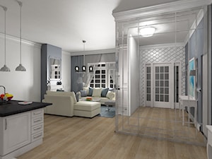 Mieszkanie w Kamienicy - Salon, styl tradycyjny - zdjęcie od NOVEL HOMEpracowniaarchitektury