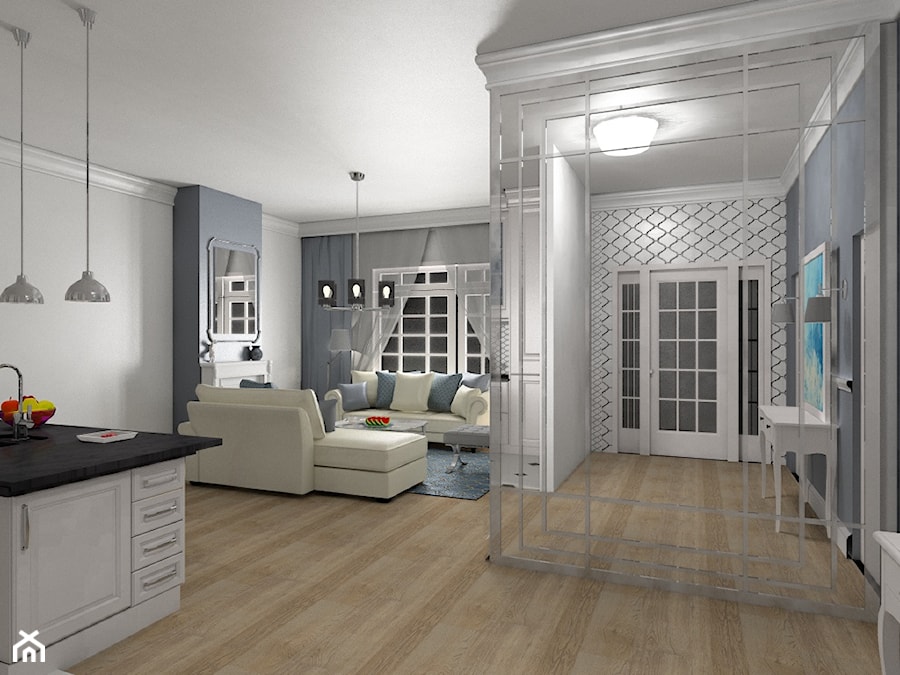 Mieszkanie w Kamienicy - Salon, styl tradycyjny - zdjęcie od NOVEL HOMEpracowniaarchitektury