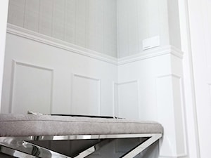 Dom w stylu New York i odcienie szarości :) - Hol / przedpokój, styl glamour - zdjęcie od NOVEL HOMEpracowniaarchitektury