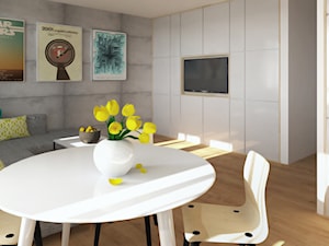 Geek home - salon z jadalnia - zdjęcie od Mojmir